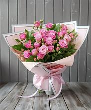 Букет Розовый кустик в Воротынске
