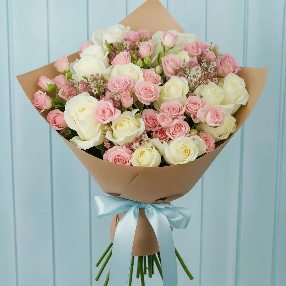 Букет цветов из: Розы в Воротынске