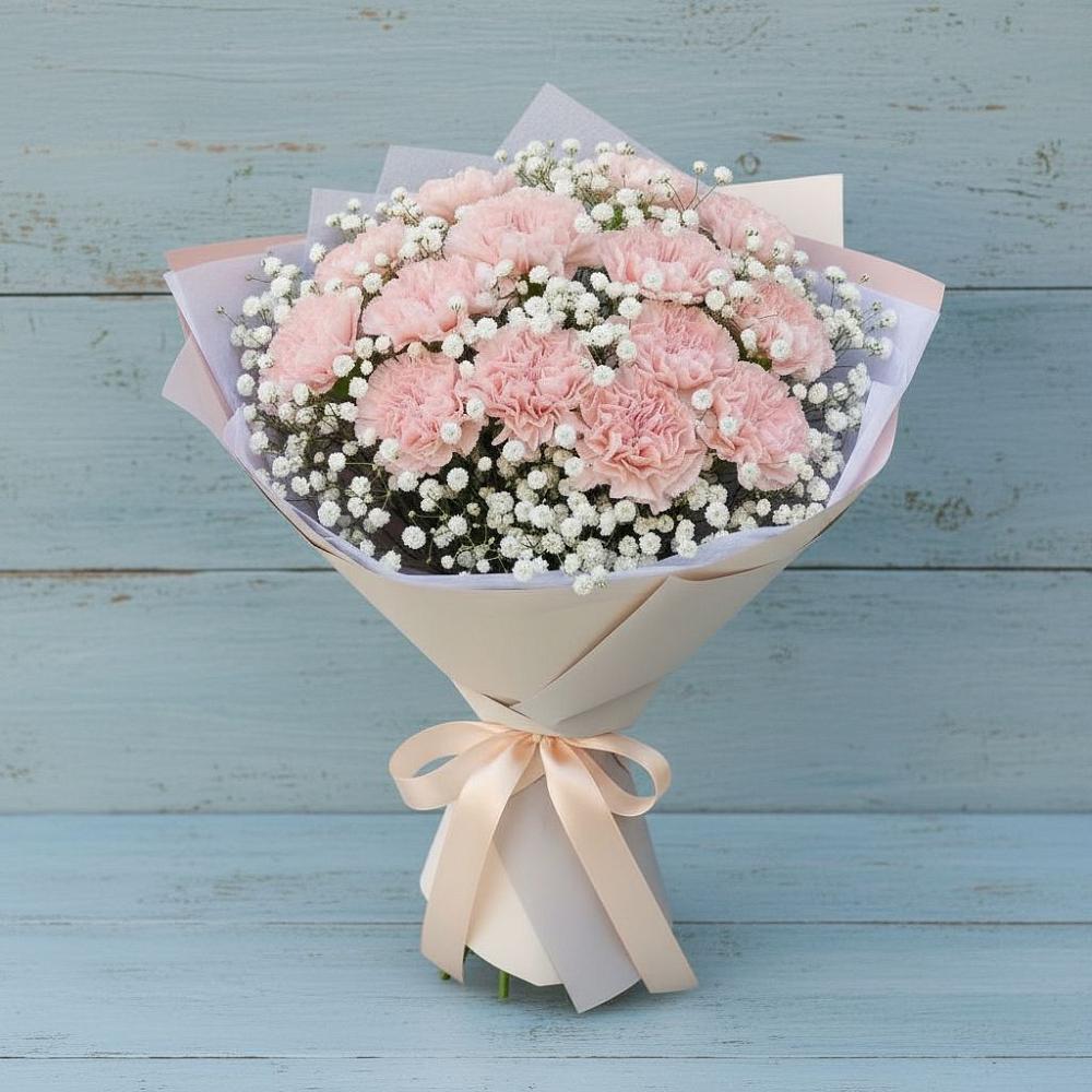 Букет цветов из: Гвоздики в Воротынске