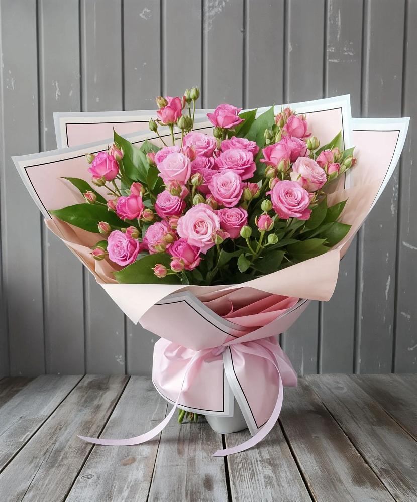 Букет Розовый кустик в Воротынске