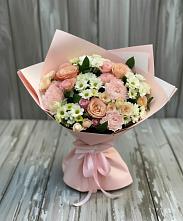 Букет цветов из:  Гвоздики, Розы и Хризантемы #REPLACE_PRED# Воротынске