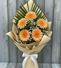 Букет цветов из:  Герберы в Воротынске