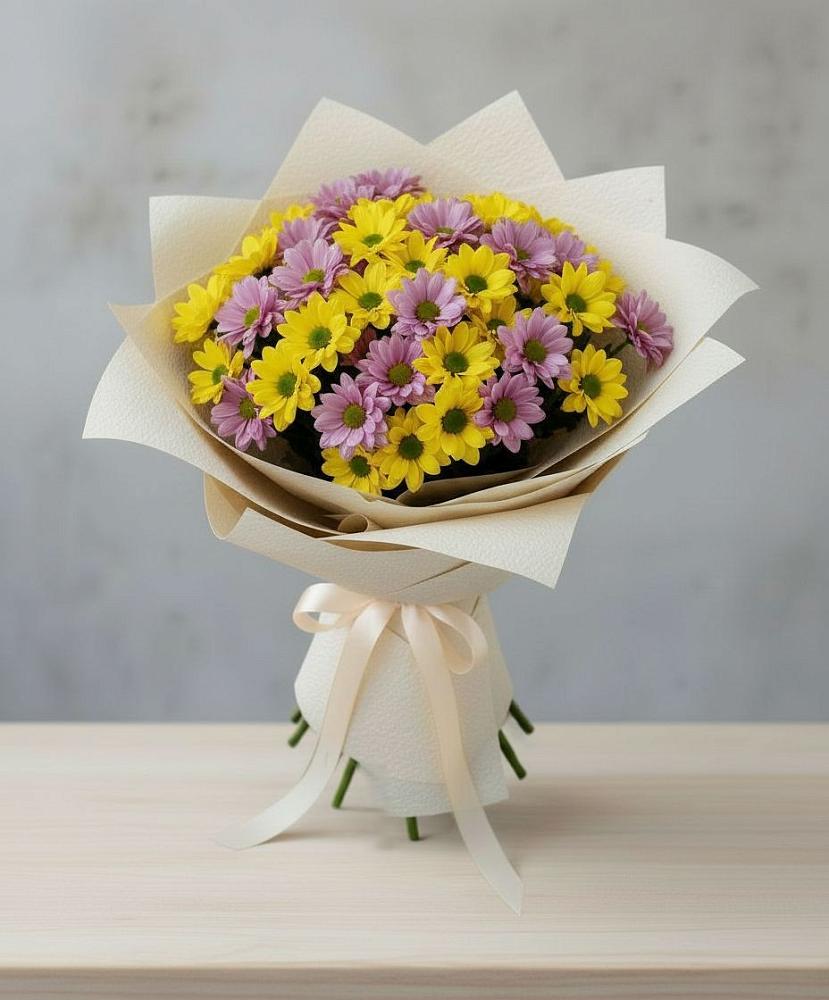 Букет цветов из: Хризантемы в Воротынске